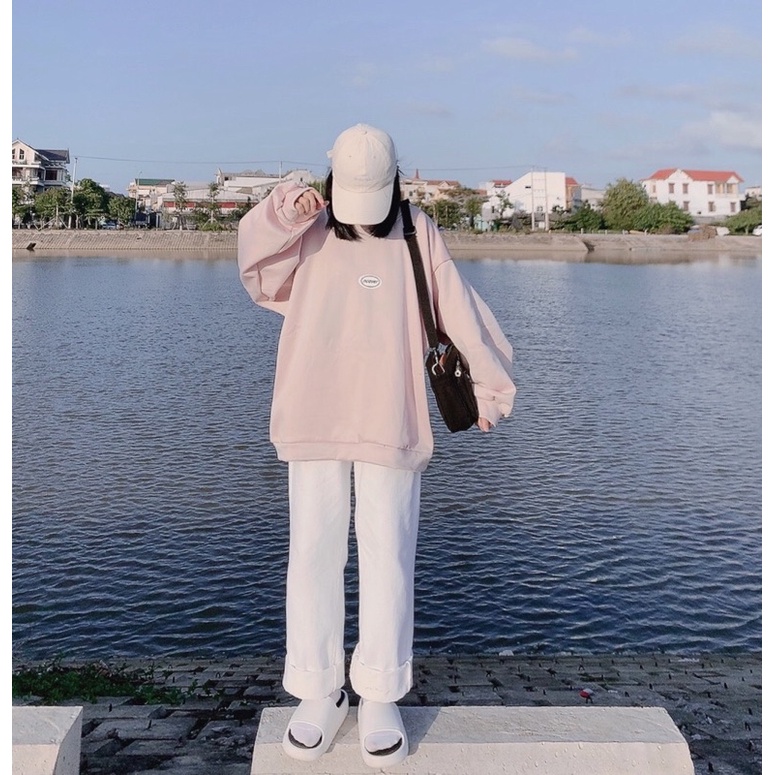 [ ẢNH THẬT ] ÁO SWEATER NCOVER (4 MÀU) FORM RỘNG TAY BỒNG | BigBuy360 - bigbuy360.vn