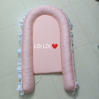 combo nôi vải, gối lõm, thỏ ôm