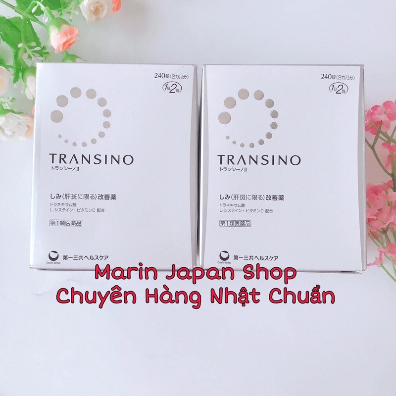 Hộp tinh chất Transino Nhật Bản