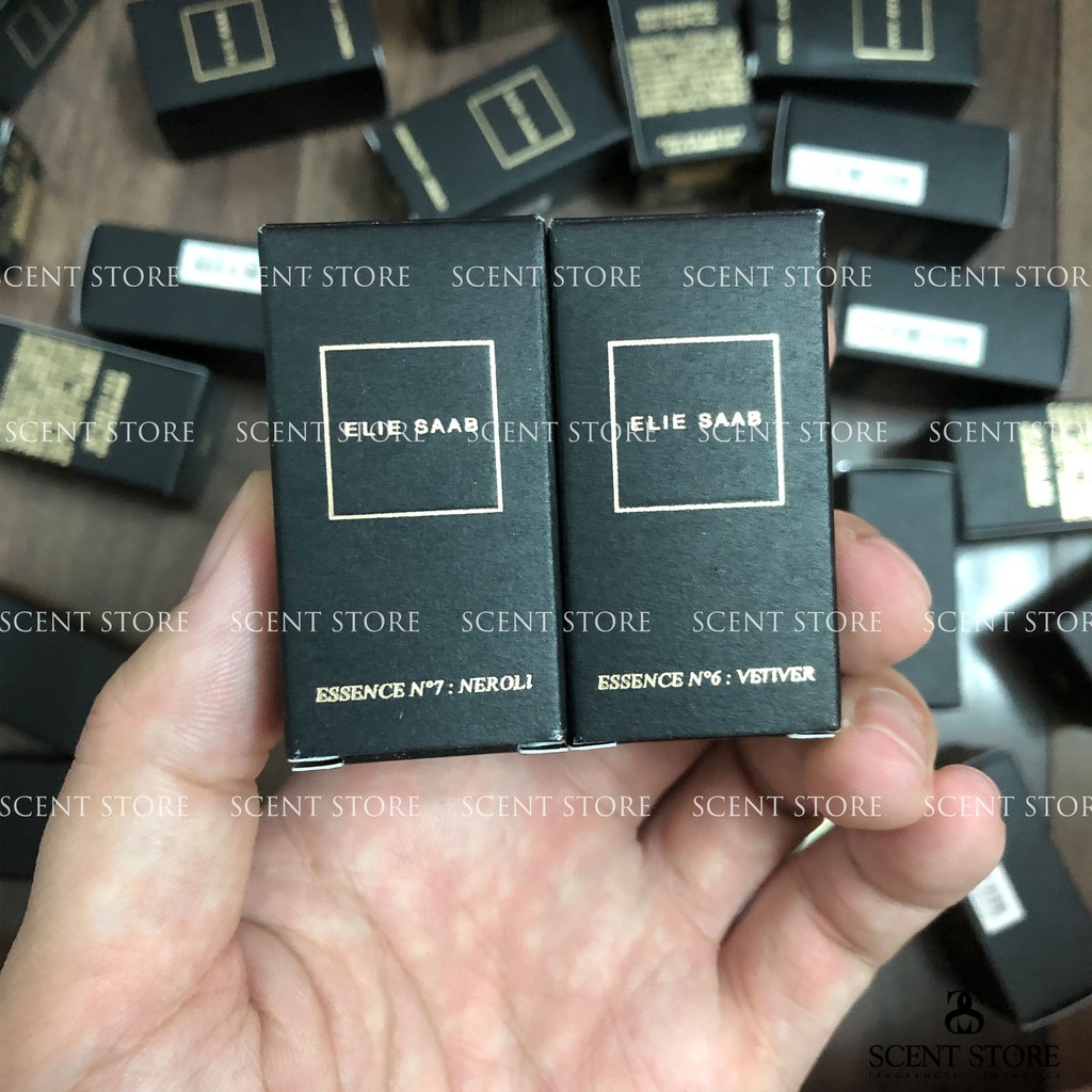Scentstorevn - Nước hoa mini chính hãng Elie Saab Essence No 6 Vetiver, No 7 Tubereuse [5ml]