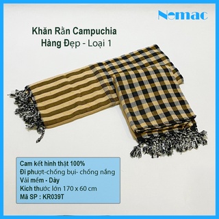 Khăn rằn Campuchia K007/ Khăn đi phượt