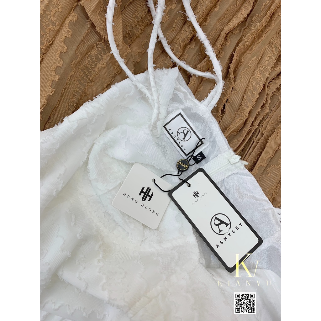 Đầm maxi ren dập li- Kianvu