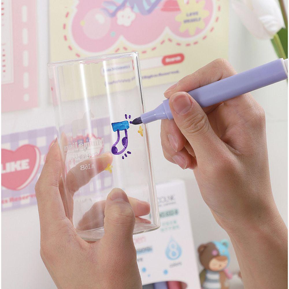 Set 8 Bút Màu Nước 8 Màu Sắc Phong Cách Montessori Dành Cho Các Bé