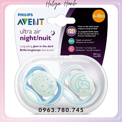 Ti giả/ Ty giả Avent phản quang Ultra Air Night  .