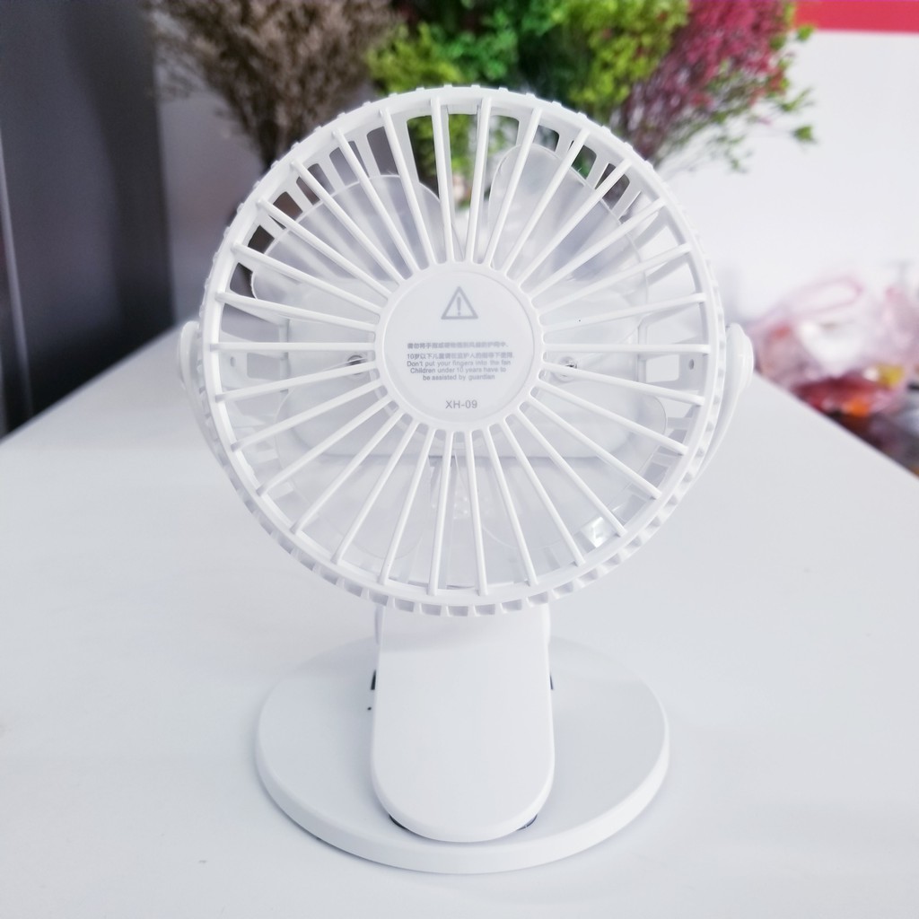 Quạt USB Gắn Xe Đẩy Cho Bé ( Quạt Kẹp Mini) – Pin 2000mAh – 3 Cấp Độ Gió, Sử Dụng 8h Liên Tục | BigBuy360 - bigbuy360.vn