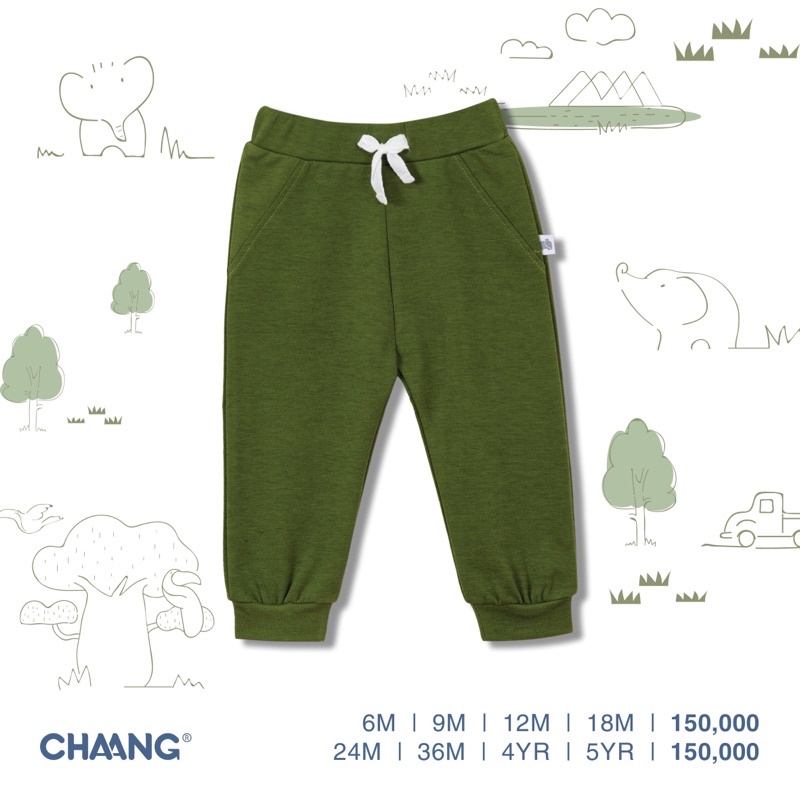 [CHAANG 2021- DINO&amp;PONY] Áo dài và quần jogger DINO