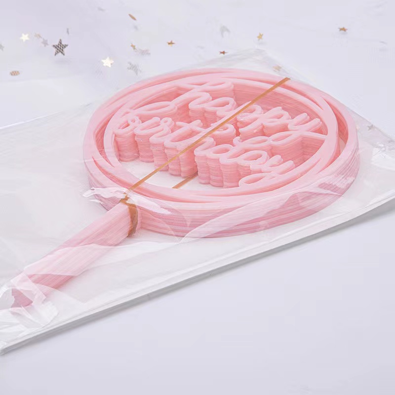 Set 10 Dụng Cụ Trang Trí Bánh Kem Bằng acrylic Chất Lượng Cao