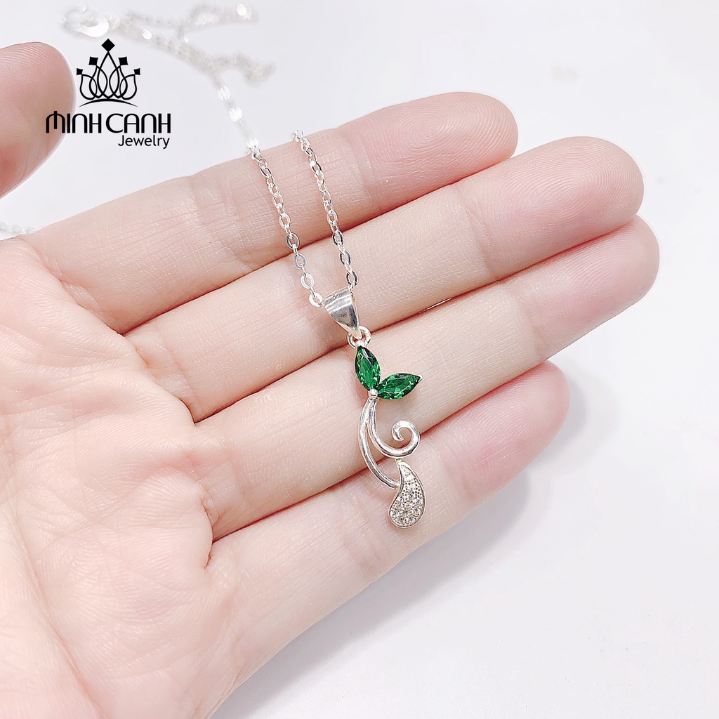 Dây Chuyền Bạc Hoa Cỏ Mùa Xuân Minh Canh Jewelry