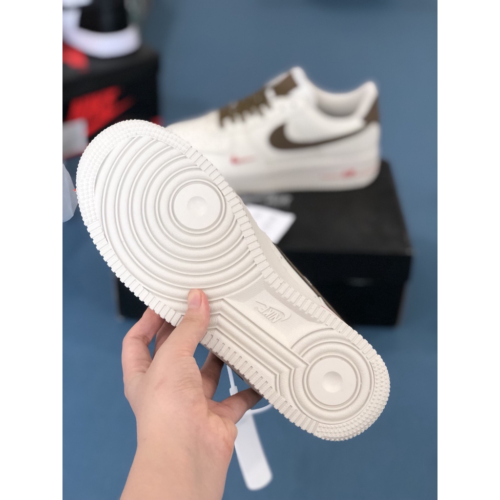 [More&More] Giày Sneaker AF1 custom vệt nâu chất lượng nguyên bản cao cấp MSN2371 | BigBuy360 - bigbuy360.vn