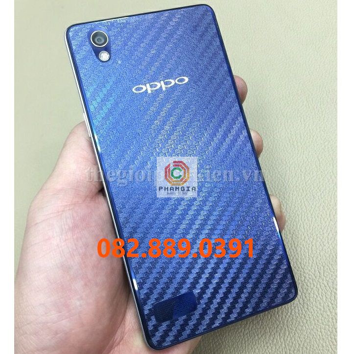 Miếng dán mặt lưng skin carbon Oppo Mirror 5 (A51)