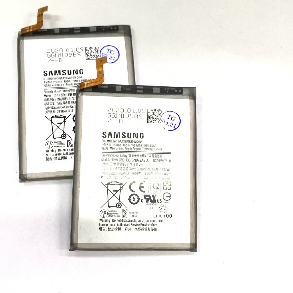 Pin SAMSUNG Note 10 plus ZIN NEW - BẢO HÀNH 3 THÁNG - LỖI 1 ĐỔI 1