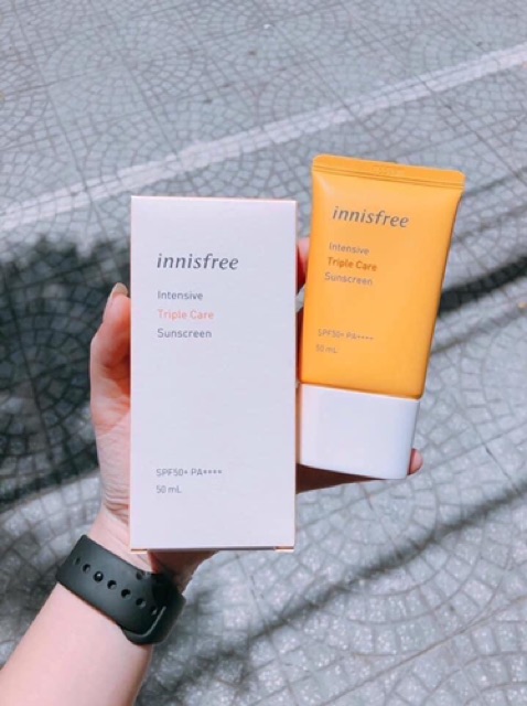 Kem Chống Nắng Innisfree Perfect UV Protection Cream Triple Care