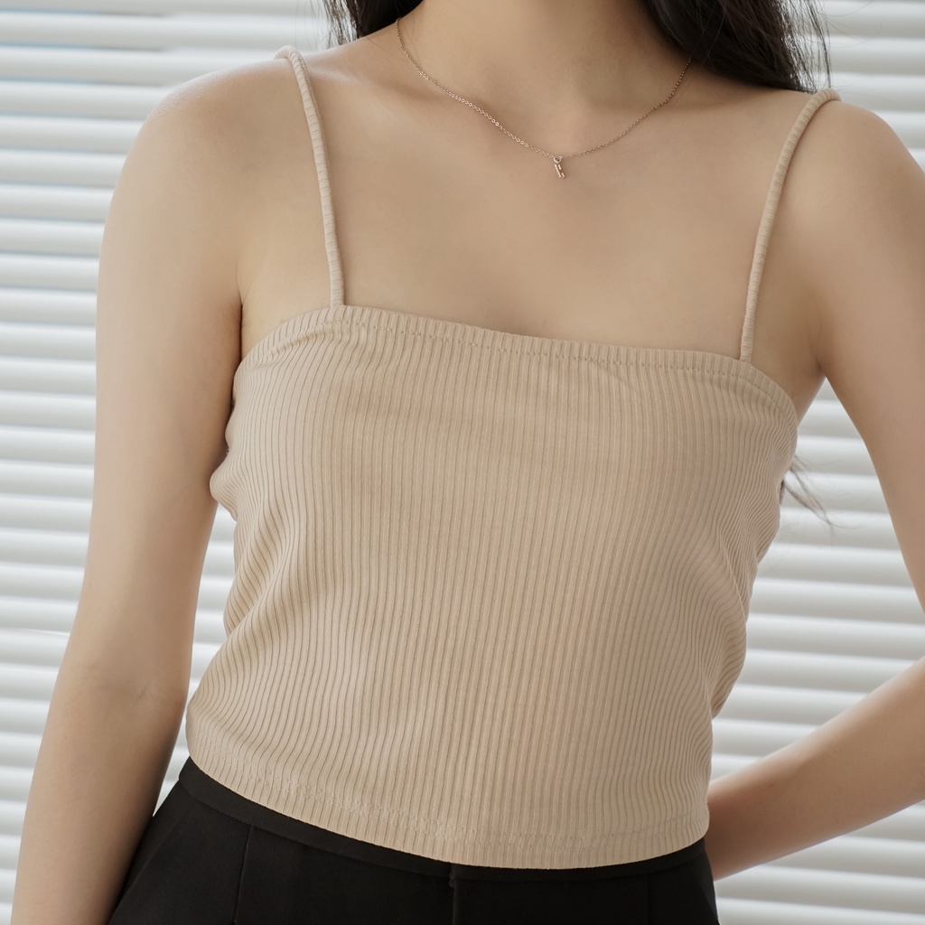 Áo kiểu nữ croptop hai dây Jiah [ Méo shop ] | BigBuy360 - bigbuy360.vn