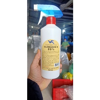 CHAI DUNG DỊCH CLORAMIN B 25% 500ml