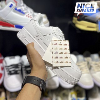 Giày sneaker cổ thấp : air force 1 low white - bản thường .