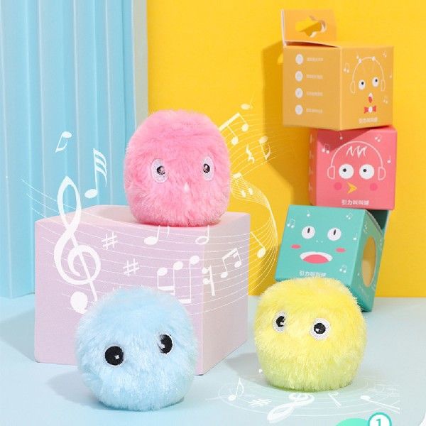 Hàng Sẵn Đồ Chơi Quả Bóng cho mèo với âm thanh động vật【Tennessee052】