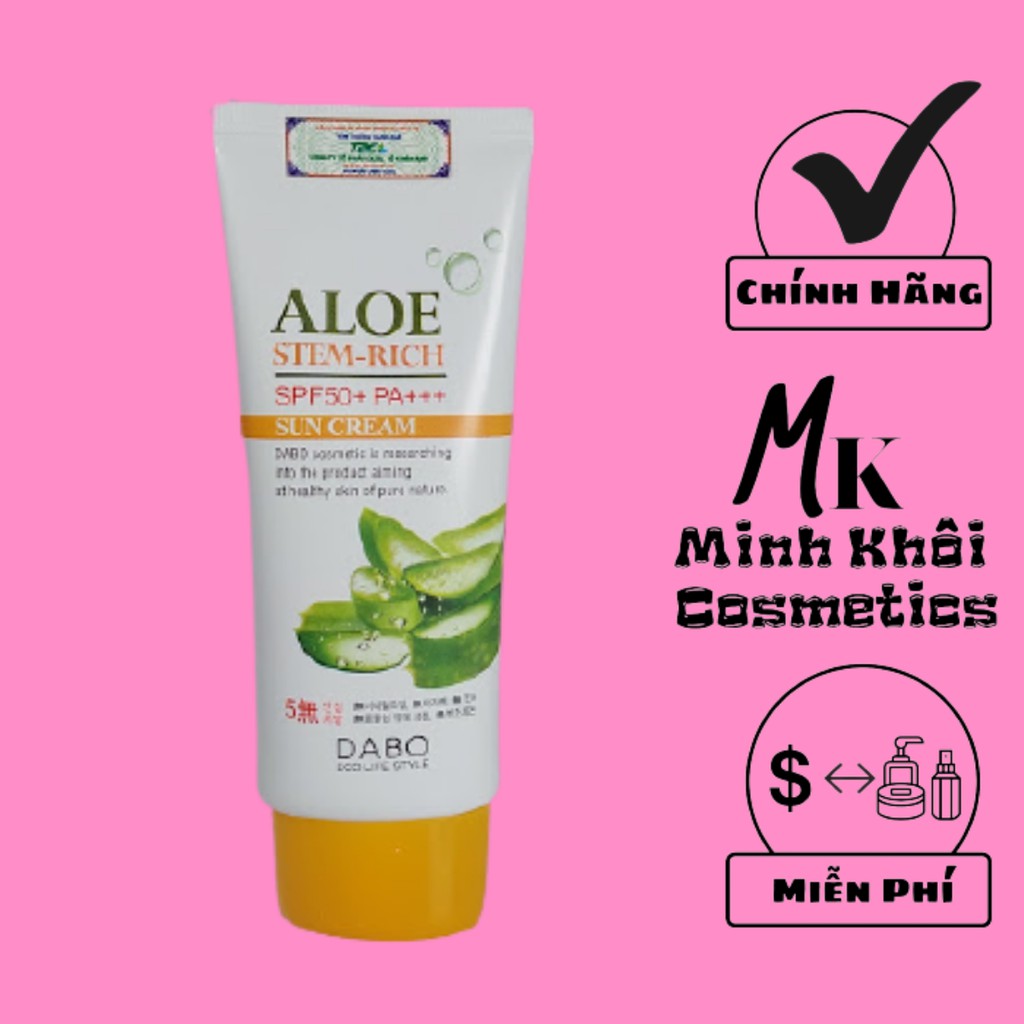 Kem Chống Nắng DABO ALOE STEM RICH