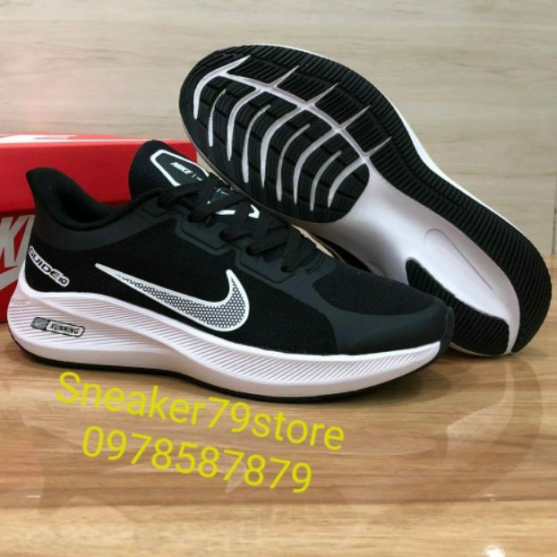 Giày Nike Air Zoom Winflo Black/White NAM/NỮ (M/W) [Chính Hãng - Auth - Hình Ảnh Sản Phẩm Độc Quyền]