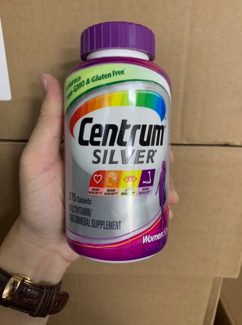 TPCN: Centrum Silver Women 50+ 275 viên (mẫu mới) | BigBuy360 - bigbuy360.vn