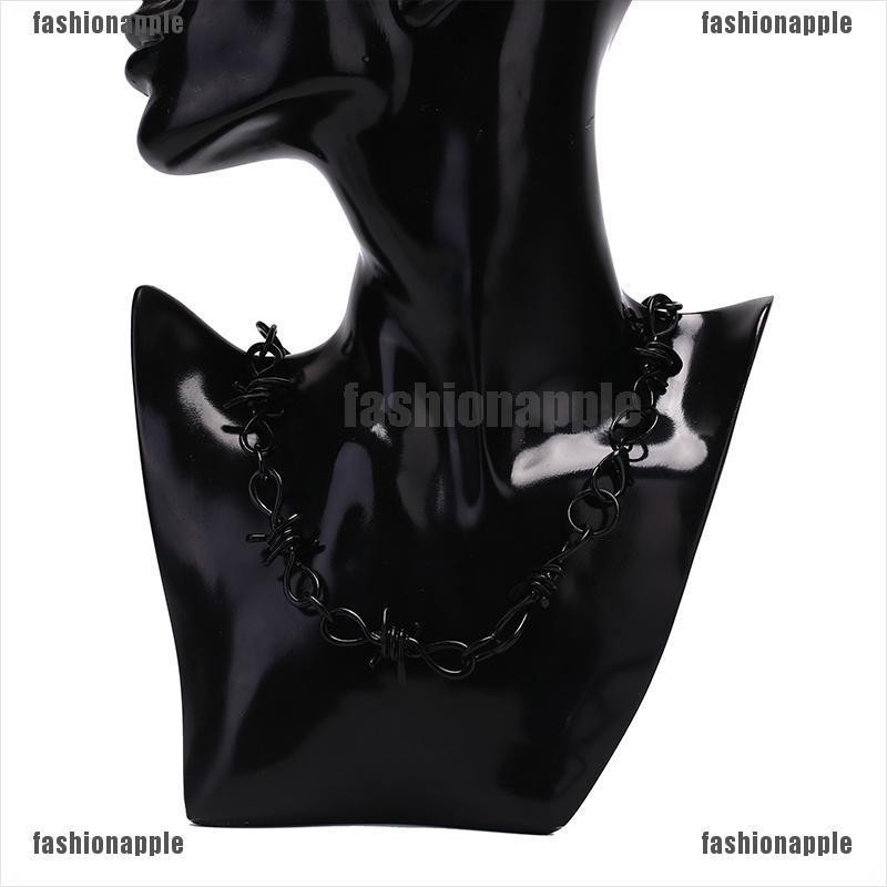 Dây chuyền thiết kế dạng chuỗi gai sành điệu cá tính cho nữ