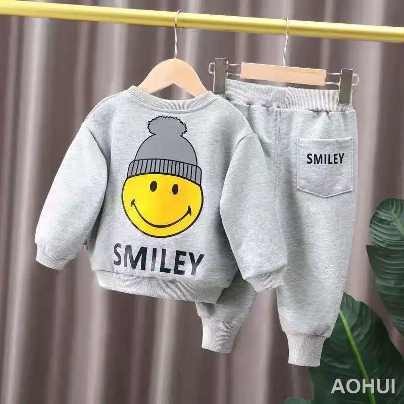 Bộ quần áo trẻ em của nam giới mùa thu 2021 mới lưới màu đỏ nữ quần áo trẻ em phong cách phương tây của trẻ em phong các