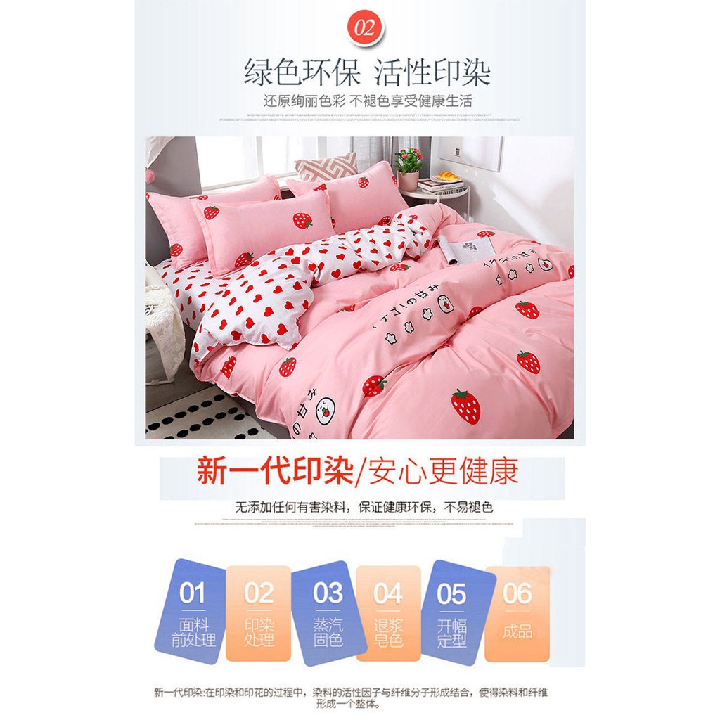 Hoạt Hình Bộ Chăn Ga Và Vỏ Gối Hello Kitty Xinh Xắn