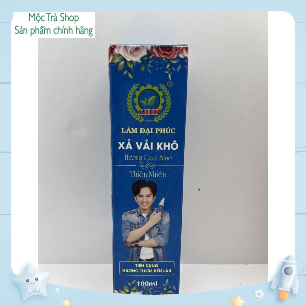 Xịt Xả Vải Khô Lâm Đại Phúc - Chai Nước Hoa Xịt Thơm Quần Áo Khử Mùi, Lưu Hương Bền Lâu 100g/150