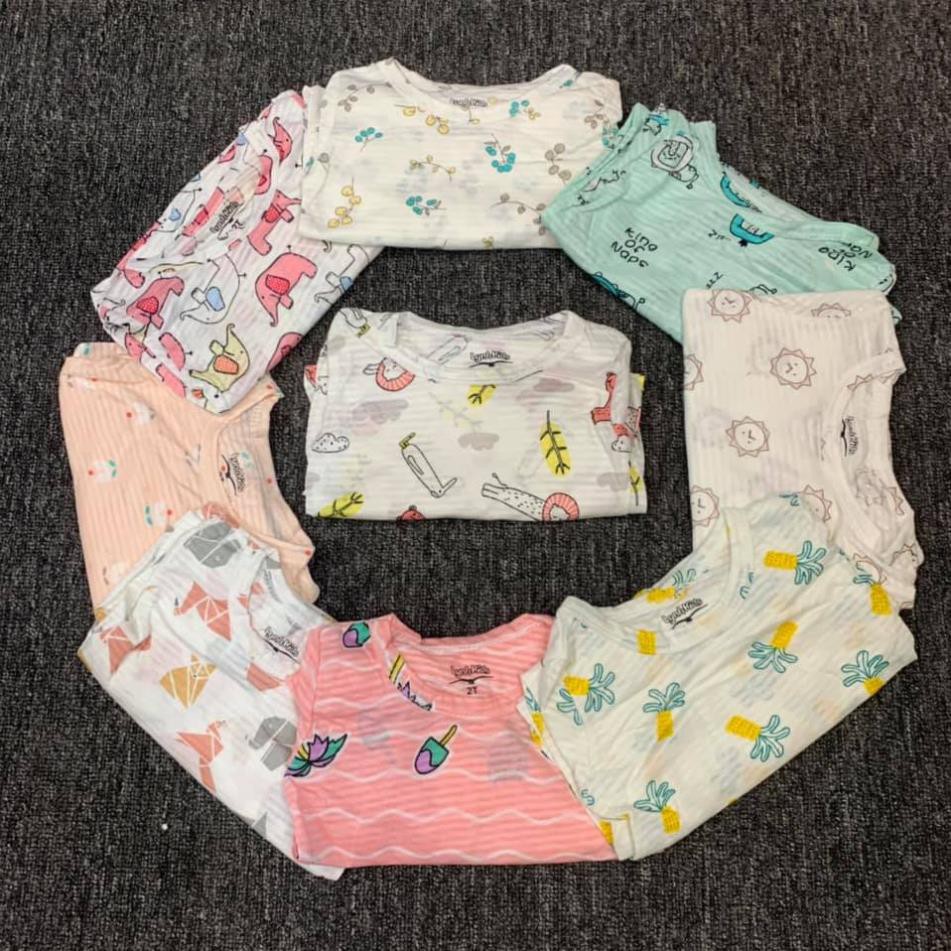 BỘ COTTON SỢI TRE CHO BÉ