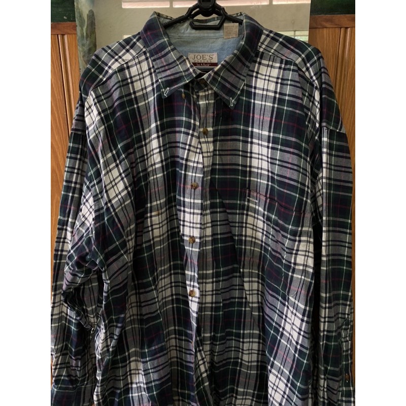 ÁO FLANNEL TAY DÀI UNISEX