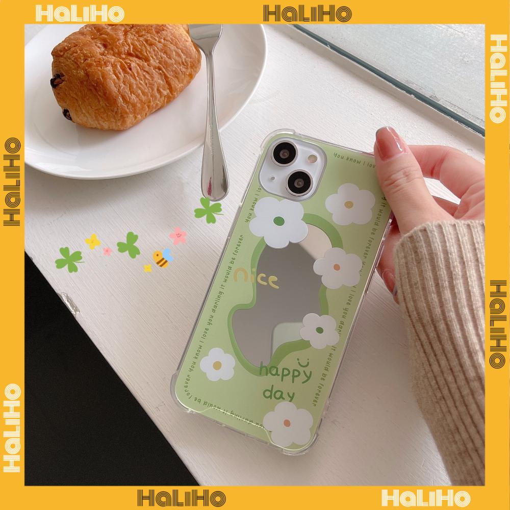 Ốp điện thoại Acrylic tráng gương chống sốc bảo vệ camera thích hợp cho iPhone 11 13 Pro Max 12 Pro Max 7 Plus xr