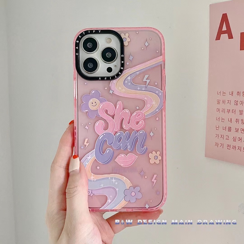 Ốp Điện Thoại Mềm Họa Tiết Chữ Tiếng Anh Dễ Thương Cho iPhone 13 12 11 Pro MAX IX XS MAX XR 6 6s 7 8 Plus
