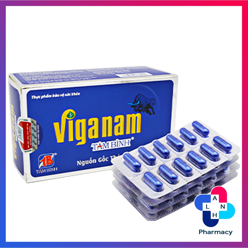 VIGANAM TÂM BÌNH - Hỗ trợ tăng cường sinh lực nam giới.
