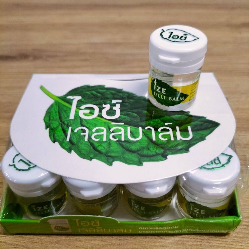 Dầu Hít Thông Mũi Bạc Hà IZE Thái Lan - Say Xe - Tàu Hít Là Hết