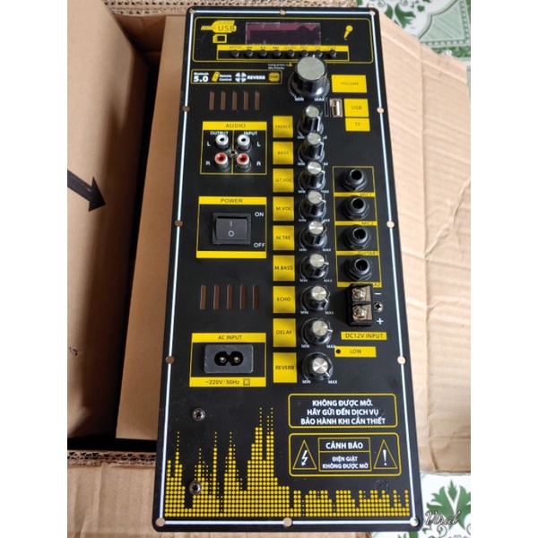 Mạch công suất loa kéo echo reverb chống hú cao cấp mạch loa kéo bass 30 40
