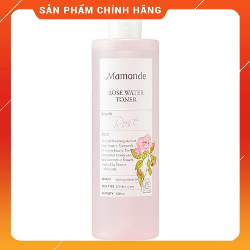 [CHÍNH HÃNG] Nước Hoa Hồng Cung Cấp Độ Ẩm Mamonde Rose Water Toner 500ml | BigBuy360 - bigbuy360.vn