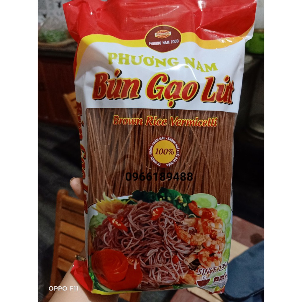 Bún gạo lứt đỏ thực dưỡng Eat Clean ❤️ Bún gạo lứt đỏ túi 500g
