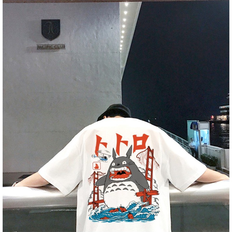 Áo phông rộng Toroto Cuồng Nộ nam nữ dáng oversize unisex, áo thun phong cách Ulzzang màu trắng basic