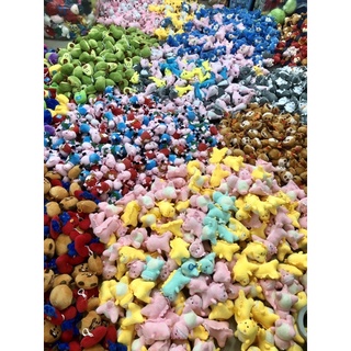 gấu bông móc khoá balo size 12-15cm