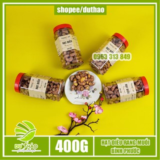 Hạt điều rang muối vỏ lụa Bình Phước 400