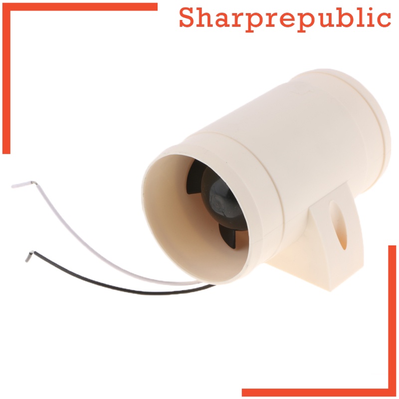 [SHARPREPUBLIC] 3 Inch 12V In Line Boat Bilge Blower Cool Fan Marine Cabin Ventilation