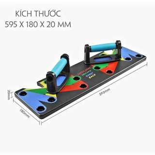 Bộ Dụng cụ hít đất chống đẩy 12 IN 1