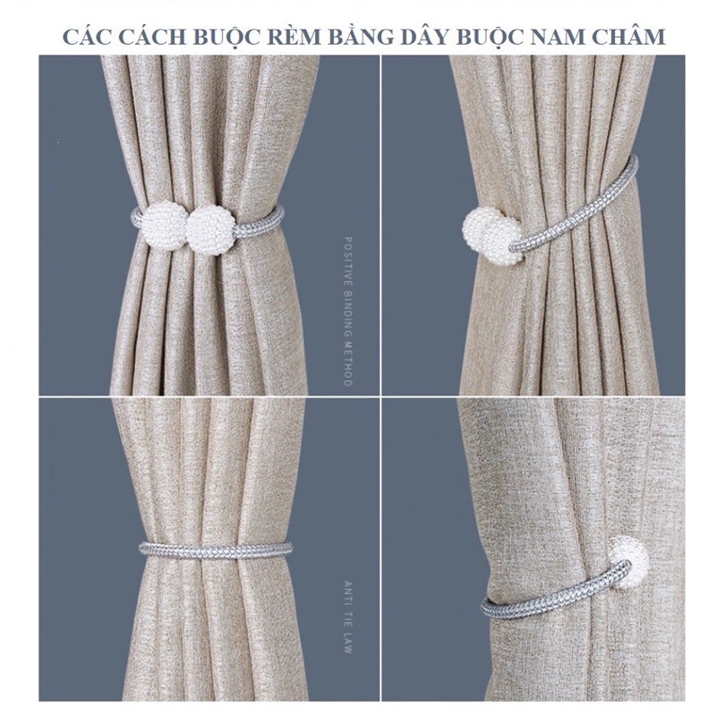 Dây buộc rèm nam châm