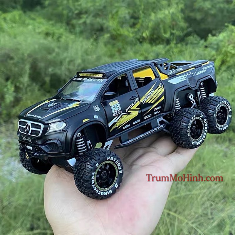 Mô hình xe Mercedes X-class Exy 6×6 Off-road 1:28 Chimei