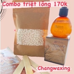 COMBO 100GR SÁP WAX LÔNG BEANS VÀ MỠ TRĂN NSTORE