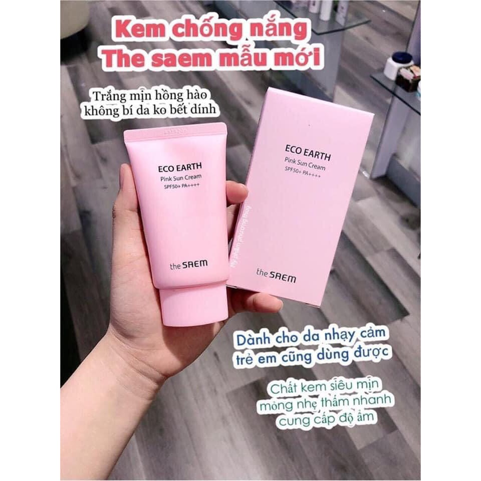 [ CÓ SẴN ] Kem Chống Nắng The Saem Eco Earth Power SPF50+ PA++++ | BigBuy360 - bigbuy360.vn