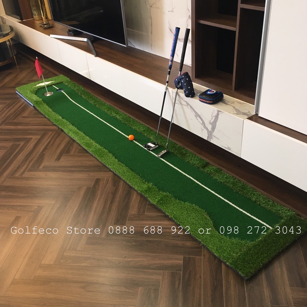 THẢM TẬP PUTTING GOLF - PGM GOLF GREEN WITH WHITE LINE