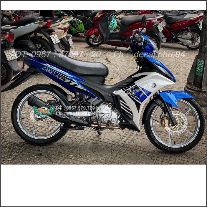 Tem Exciter 135 Xanh chắc Mẫu mới 2020 (V)