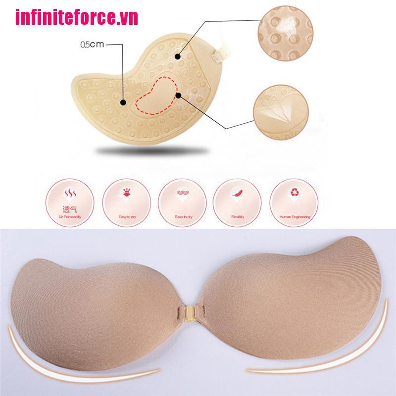 Vn Áo Ngực Silicone Không Dây Vô Hình