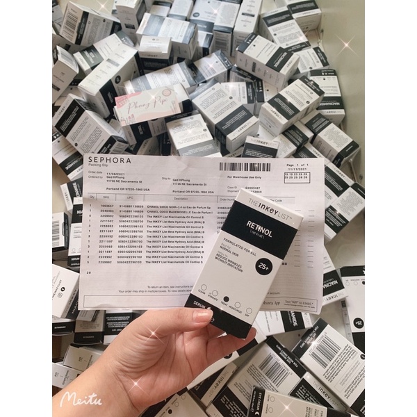 Tinh chất RETINOL 1% cho da mụn, da lão hóa - THE INKEY LIST
