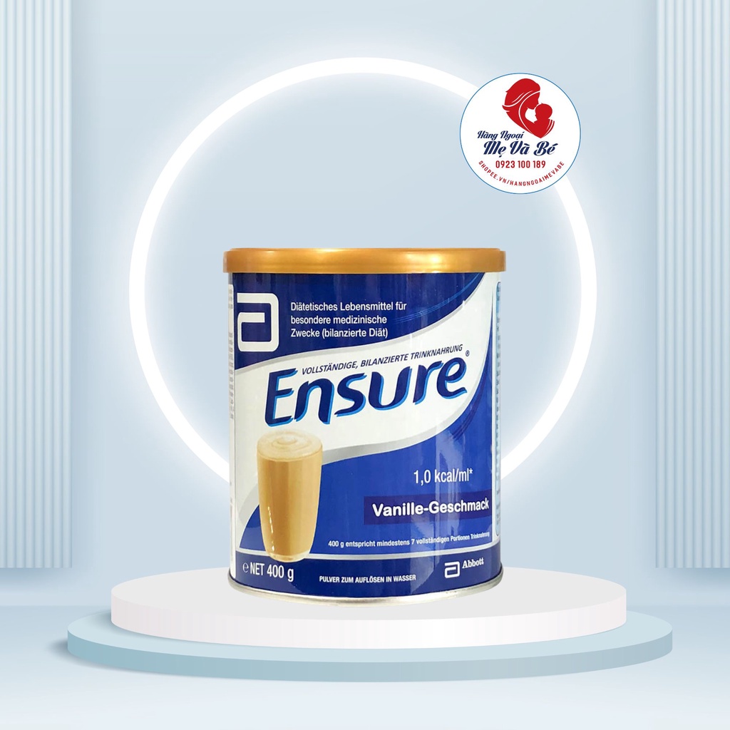 Sữa Ensure Đức 400gr [Date T6/2024]